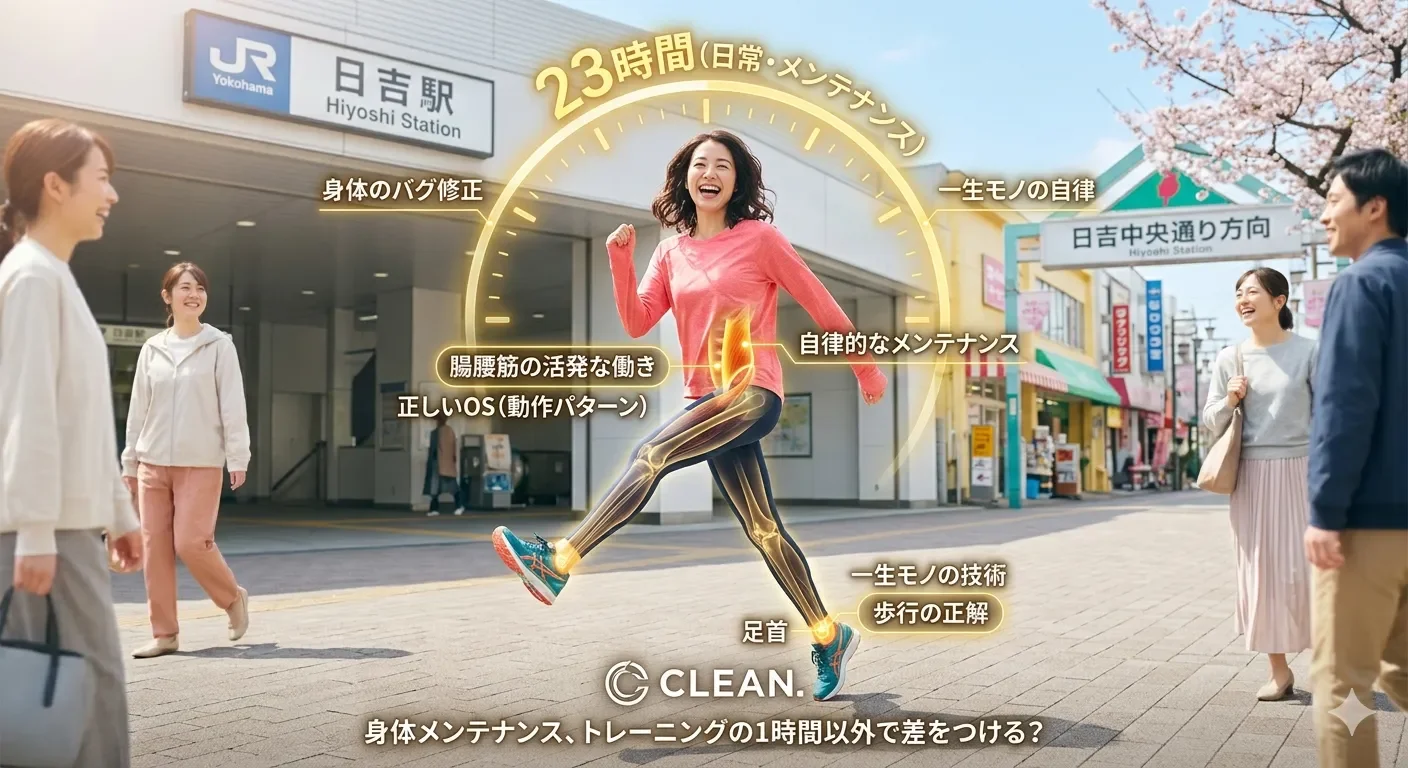 日吉で「マッサージを卒業」したい方へ。解剖学が導く腰痛・肩こり解消の「本質改善」とは