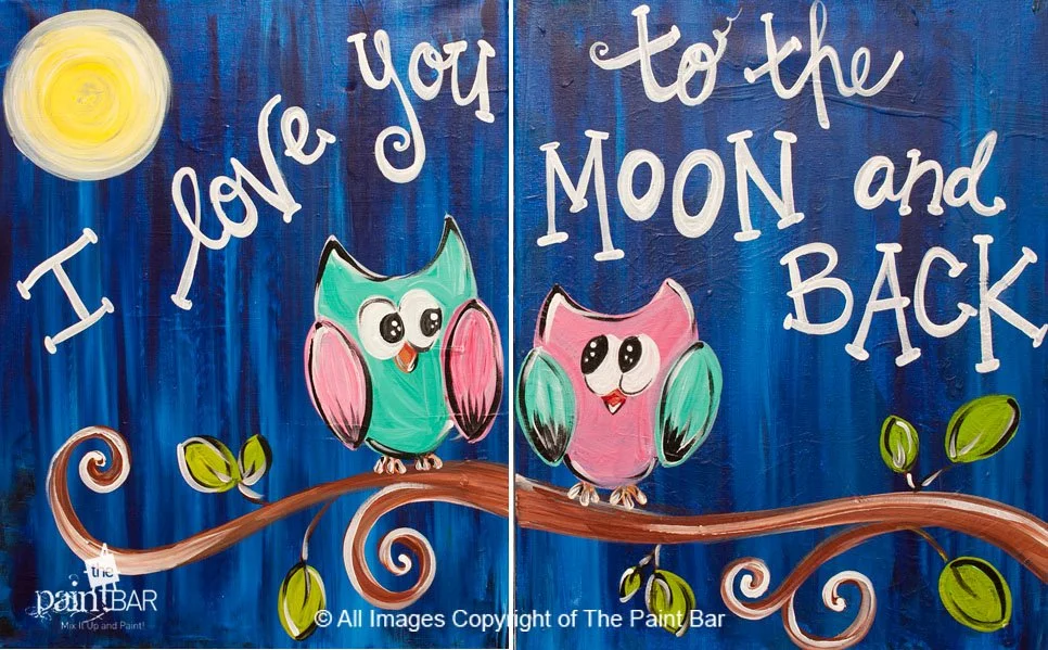 Love You To The Moon Doubles Tutorial