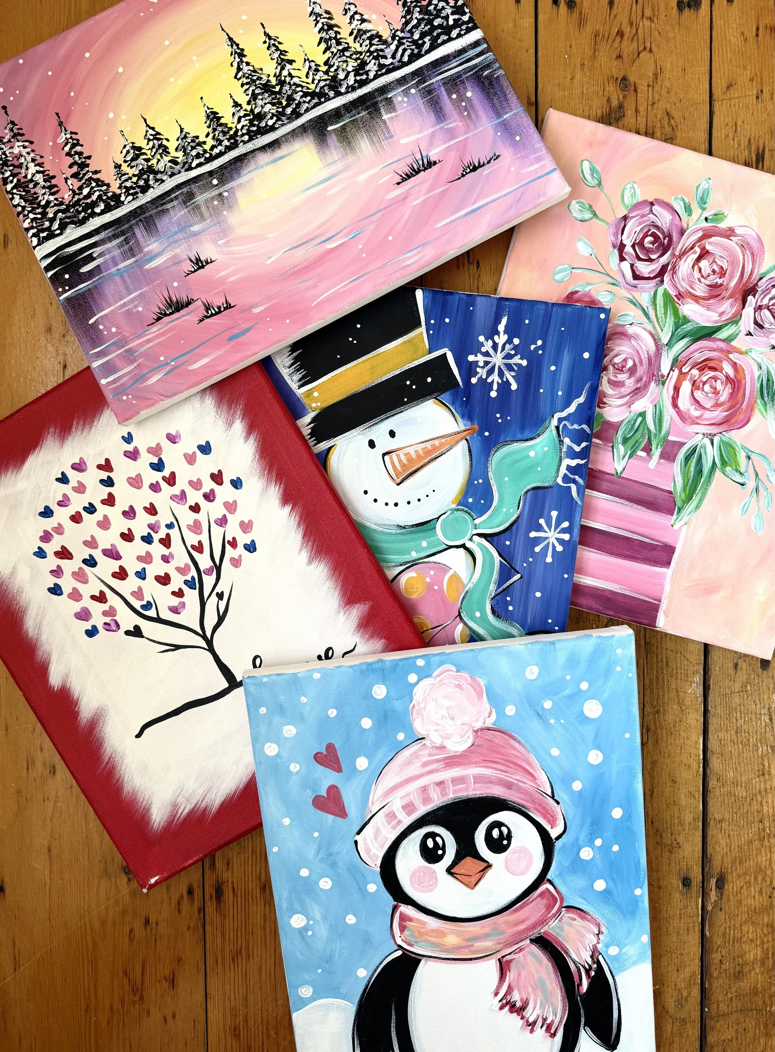 Valentine's Day 10 Painting Bundle