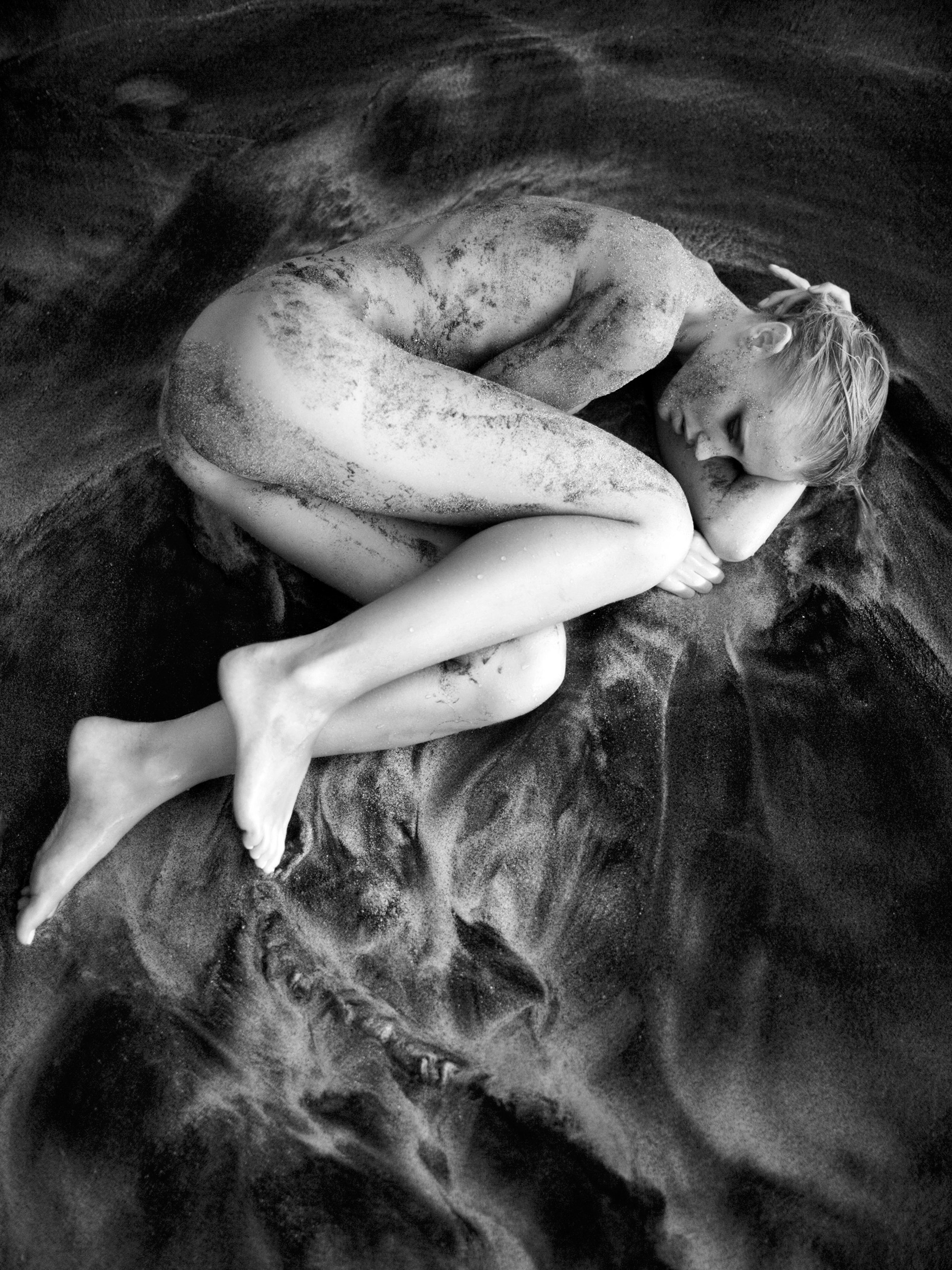 Nude on Marbled Sand, 2007