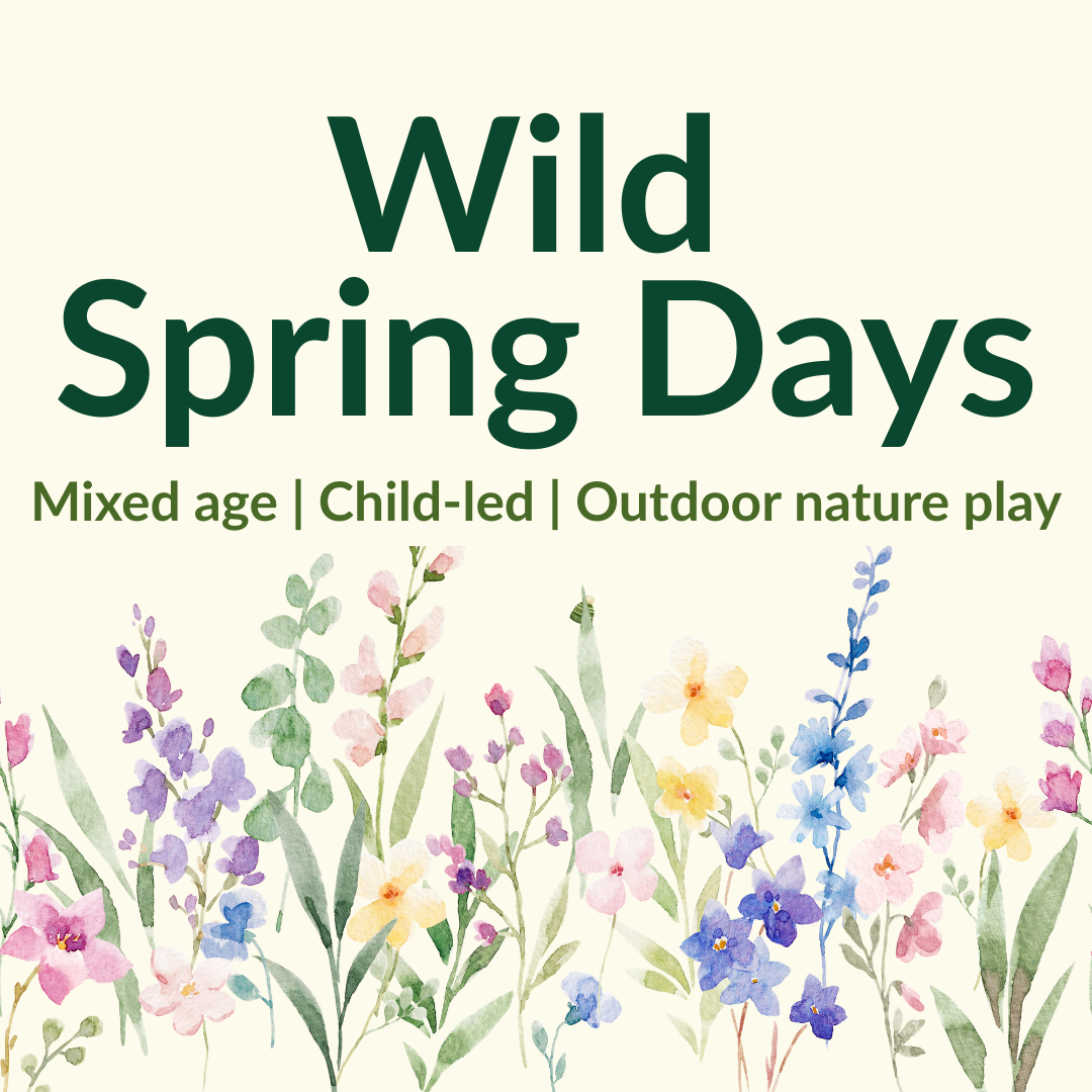 Wild Spring Days • Sun 4 Oct • Mixed Age Nature Play • Prebbleton