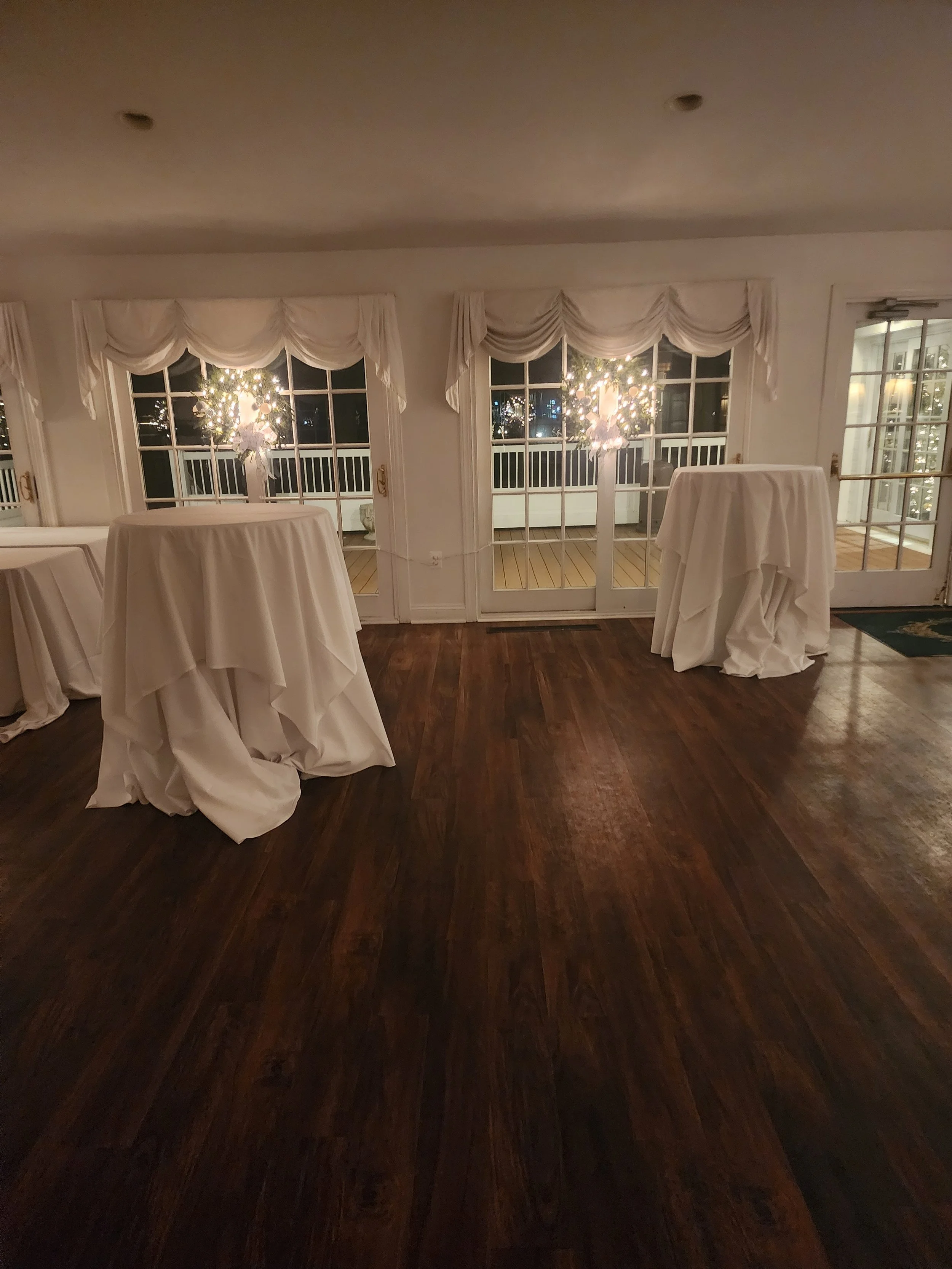Wedding Venue clean after wedding event