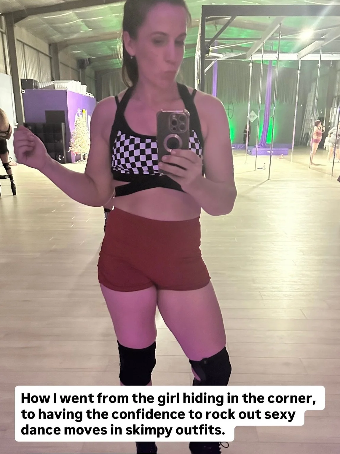 Dancing in skimpy outfits might not be your goal. Hell, it wasn&rsquo;t mine either. 

But what you might want or be or do when you give yourself permission to find the REAL YOU, underneath society&rsquo;s projections and influence and conditioning, 