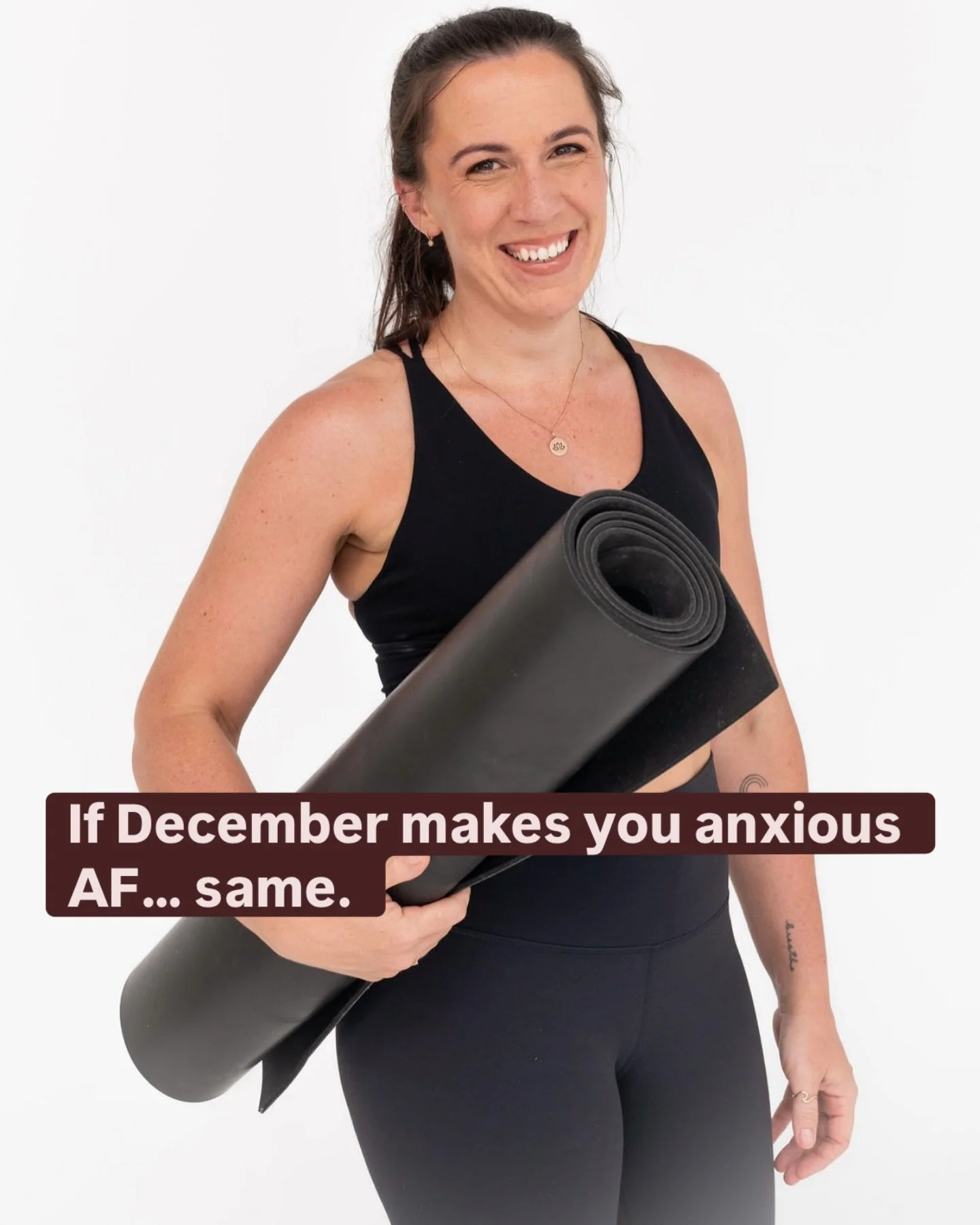 Come hang out with me in December.

I&rsquo;m your anchor in the chaos. And honestly&hellip; I also don&rsquo;t want to be lonely.

If you don&rsquo;t really know me yet, the next 4 weeks is the perfect chance to see if you vibe with me. If you alrea