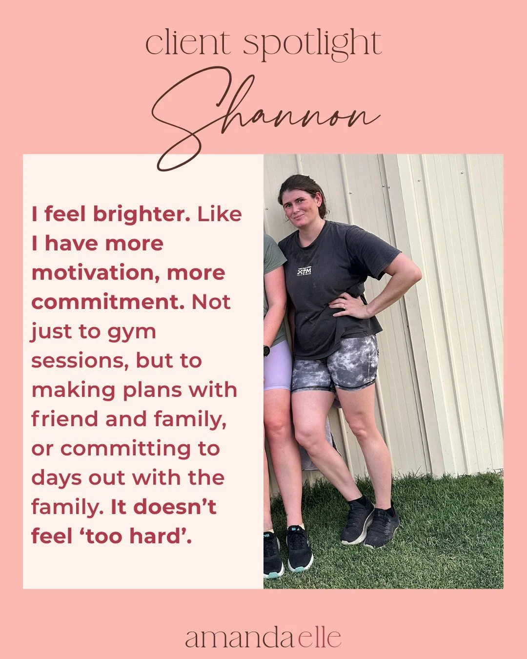 Day 18 - I guess at least we know what day it is if you are following along!  MEET SHANNON!

Like...powerhouse... See the person jumping through the ceiling when she is doing box jumps as easy as ... I don't know what... but easy haha! 

Shannon is a