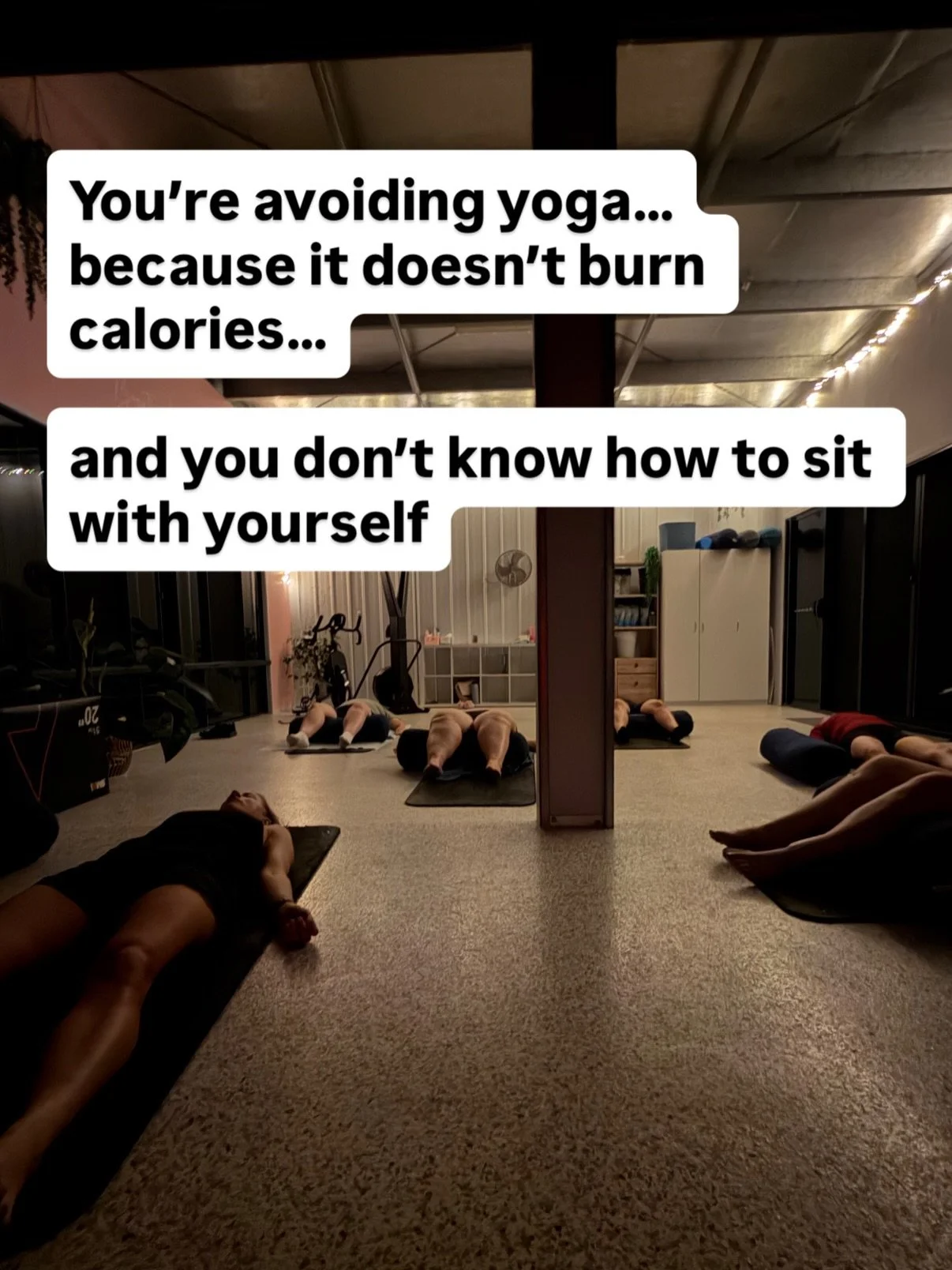 There&rsquo;s a special kind of magic in slowing down. 

In being seen. 

In being held. 

In letting yourself be human. 

In giving yourself permission to just fkn stop and breathe. 

Maybe it feels uncomfortable af. 

Maybe it makes you run miles i