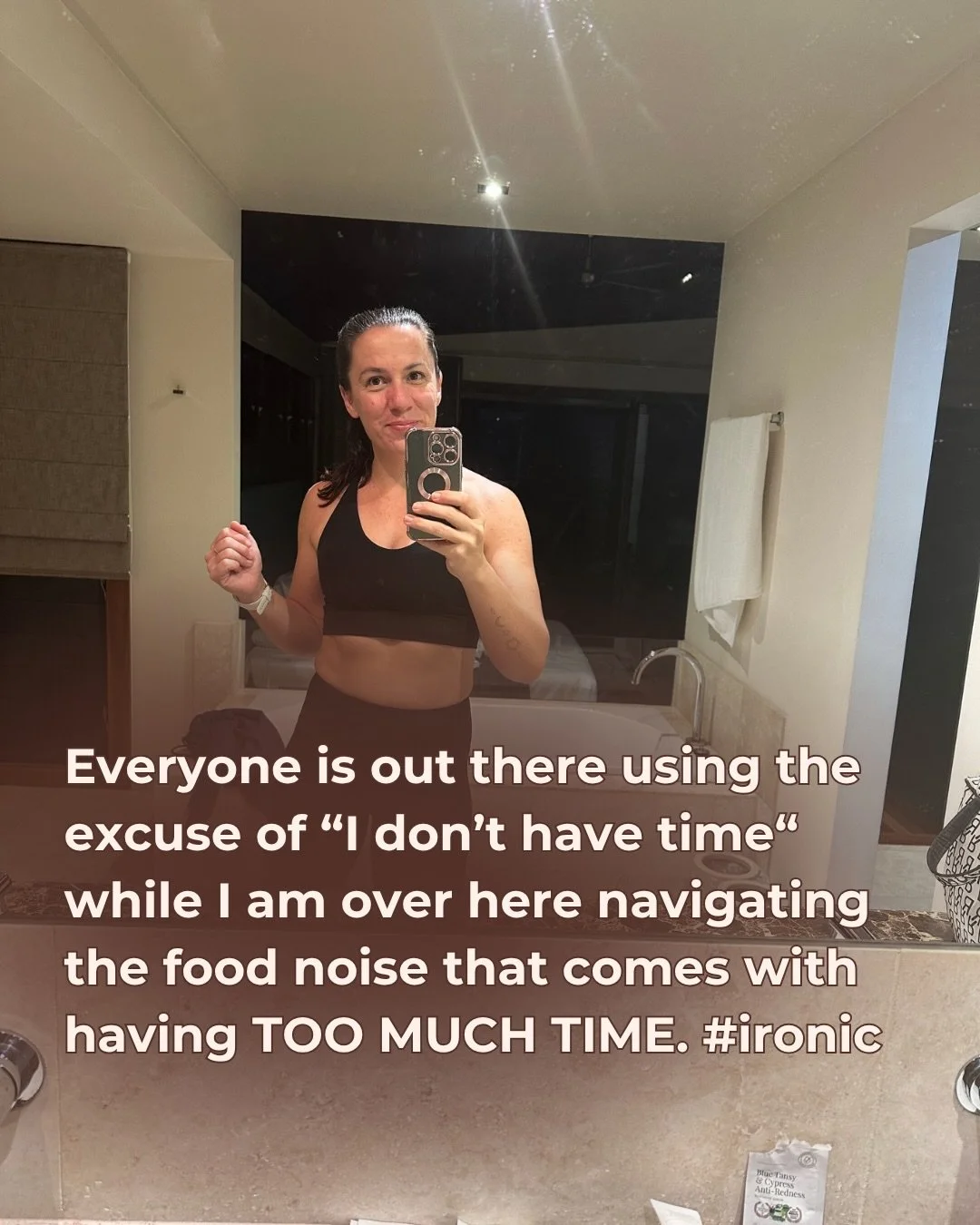 I think if you believe the work ever finishes once you enter the &ldquo;self growth era&rdquo;, you are going to one day have a rude awakening.

I never used to have a food problem, but I have fell back into it lately, and I have called myself out on