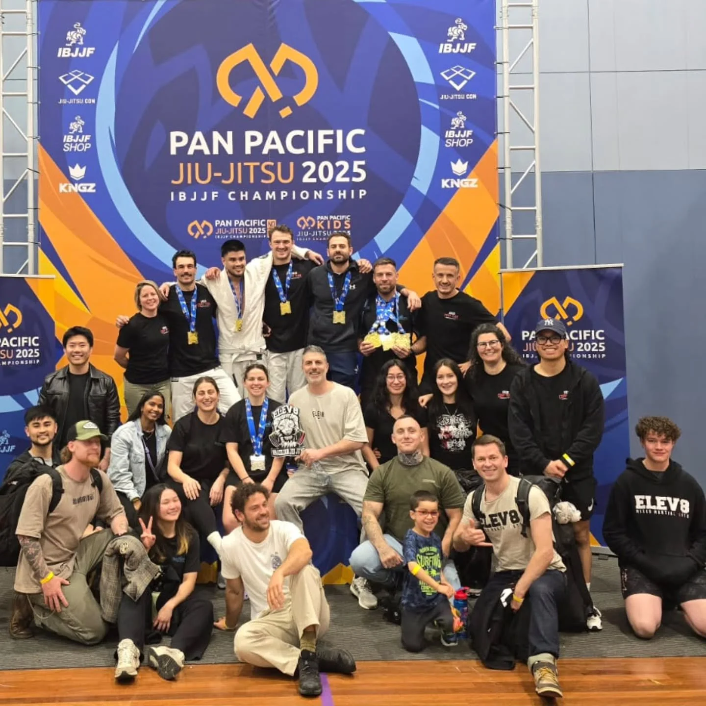 A truly amazing weekend was had at the @ibjjf PANPACS, proudly representing the @australian.elite.team
Tonight we reflect with stupidly proud smiles on our faces. 
ELEV8 MMA made a huge dent in the medal tally this year and its because of how consi