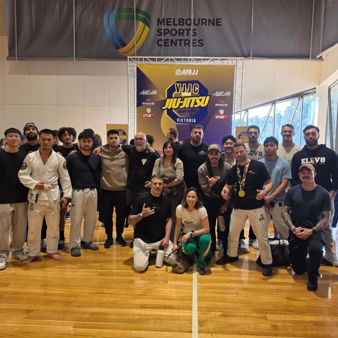 A big weekend for our competition team who represented @australian.elite.team and @elev8_mma at the Victorian Championships. Many of our team were novice BJJ competitors and for some it was their very first official event. (A few missing from the tea