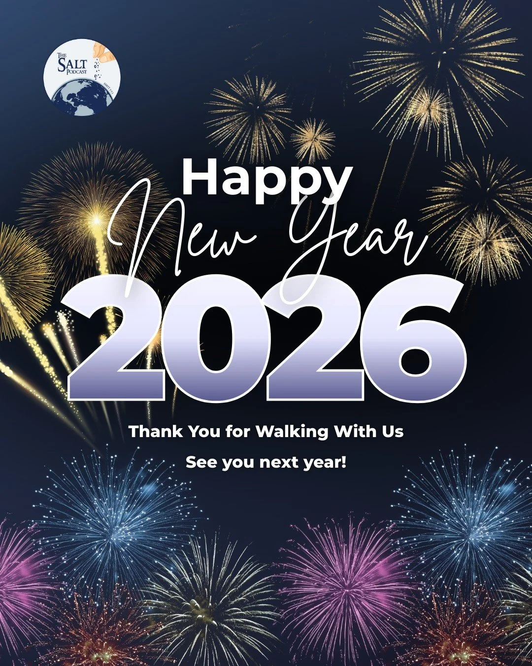 We&rsquo;re ending this year grateful and humbled by the opportunity to spread the Word of God.

Thank you for walking with us through your love, support, and prayers.

We look forward to a new season filled with purpose, faith, and grace&mdash;God w