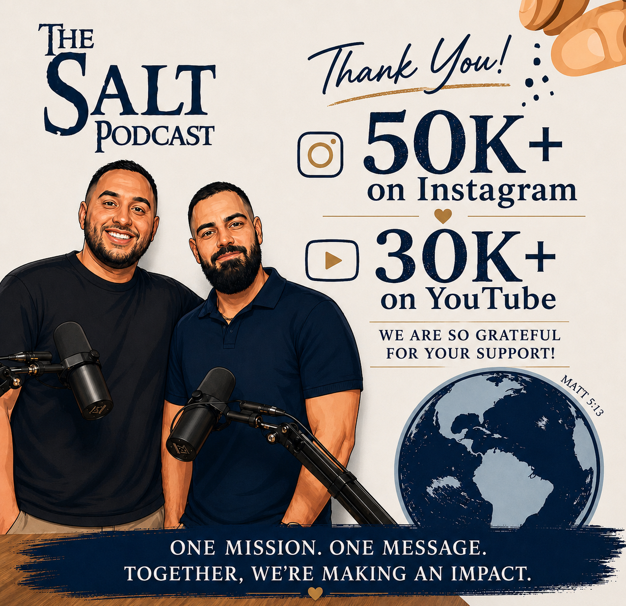 The Salt Podcast hosts