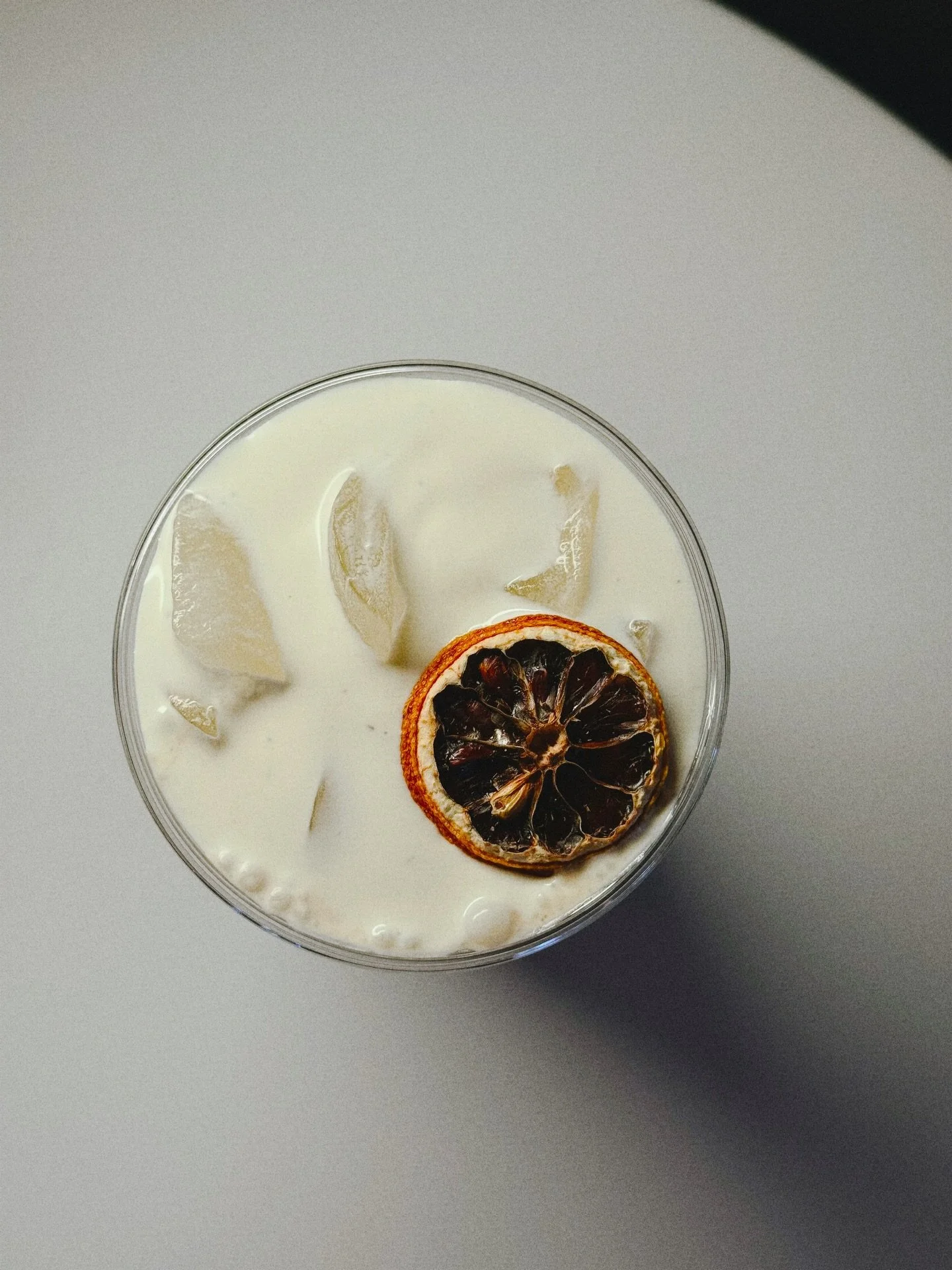 Feels like summer!&mdash;Cold brew with lemon vanilla soft top 🍋&mdash;creamy, dark &amp; tart all at the same time. Intrigued? Come try one! It might be your new summer favorite. We&rsquo;re still here inside bliss ice cream in DuPont. Open from 8a