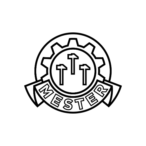 Logo for MESTERBREV. 