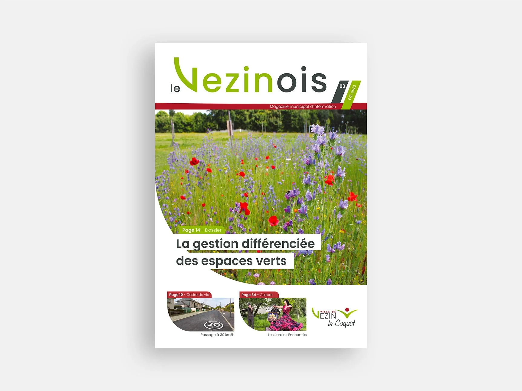 Magazine municipal Le Vezinois