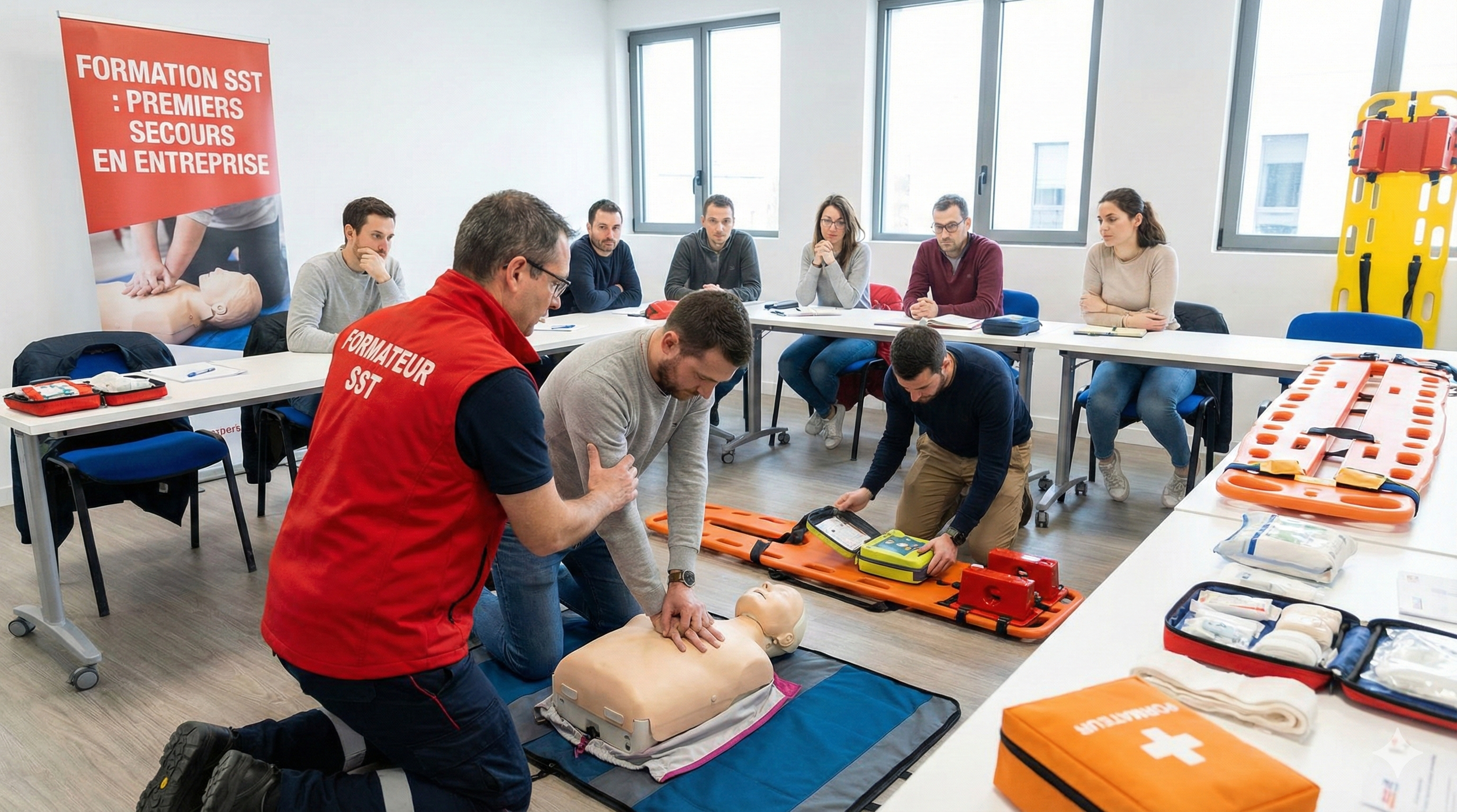 Formation SST :  Sauveteur Secouriste du Travail