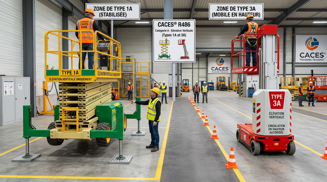 CACES® R486  Nacelle (PEMP)