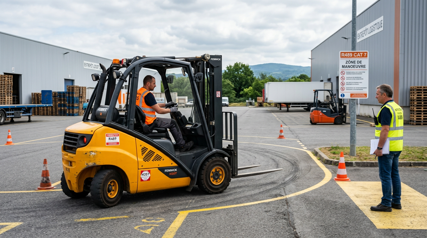 Autorisation de conduite - Chariots automoteurs