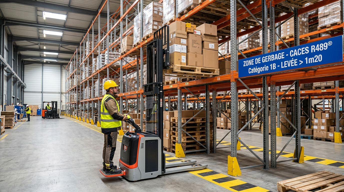 CACES® R489 - Chariots automoteurs