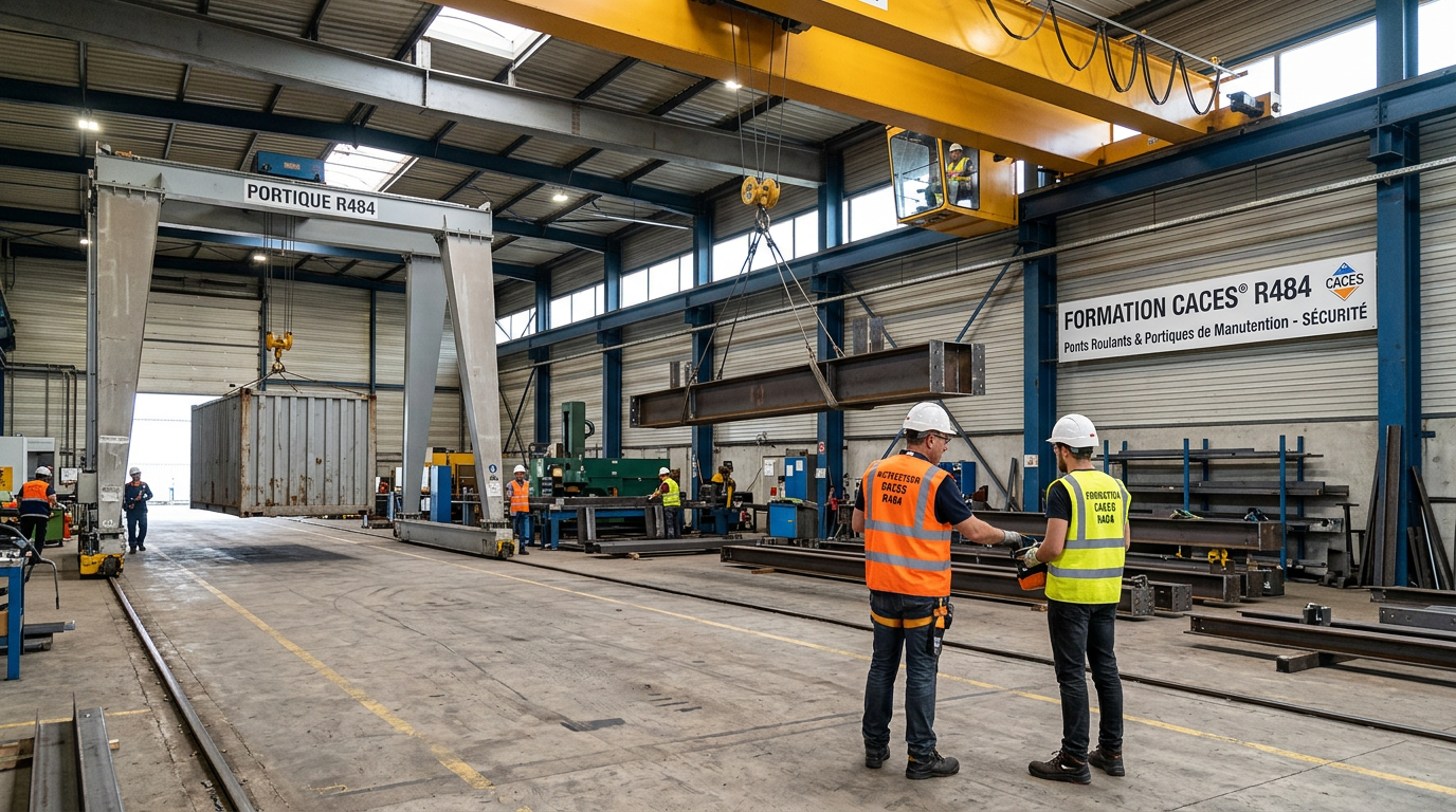 CACES® R484 - Ponts roulants et portiques