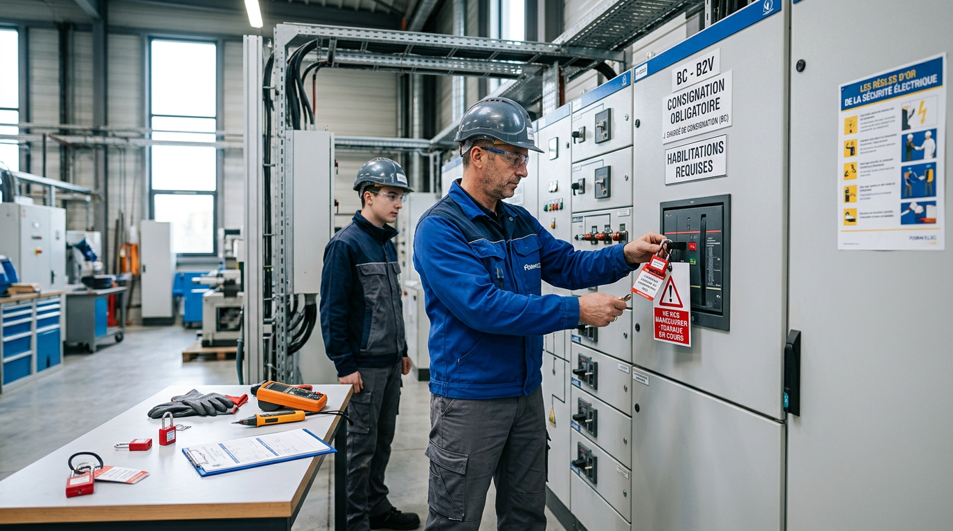 Habilitations pour la Sécurité et Consignation (BC, B2V)