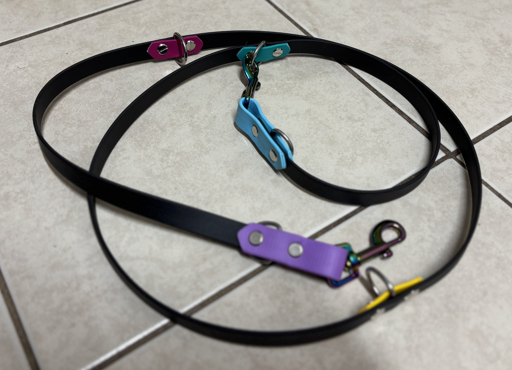 Biothane Double Ended Lead