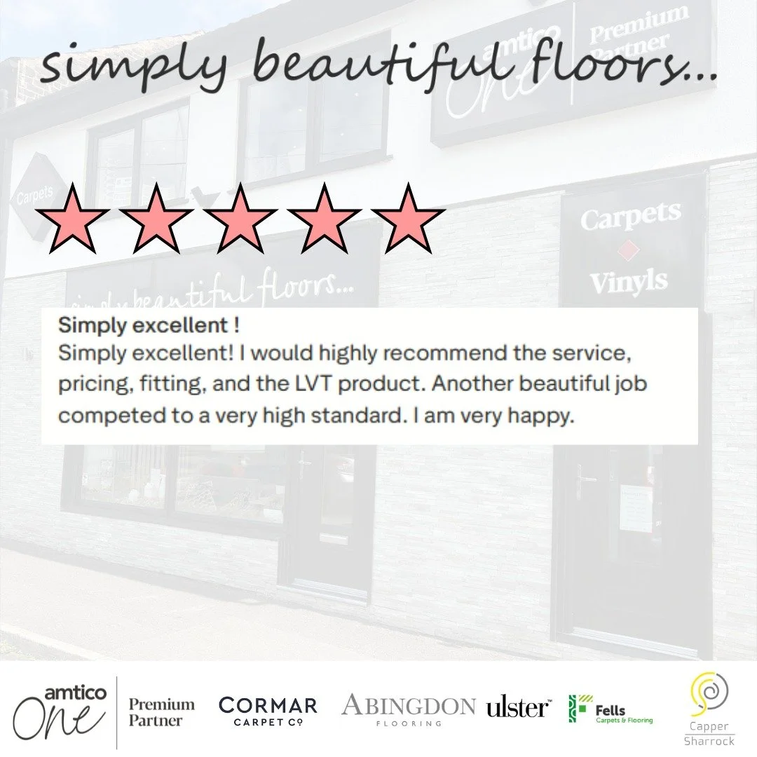 ⭐️⭐️⭐️⭐️⭐
Thank you for taking the time to write this wonderful review and also for choosing Simply Beautiful Floors! 🥰
Every review helps build credibility for future customers and your feedback is greatly appreciated.
.
.
.
#trustpilot #reviews