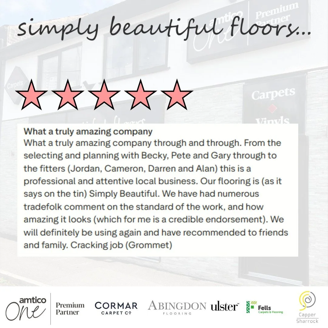 Another 5 star review! ⭐️⭐️⭐️⭐️⭐
Thank you for taking the time to write this wonderful review and also for choosing Simply Beautiful Floors! 🥰
Every review helps build credibility for future customers and your feedback is greatly appreciated.
.
.