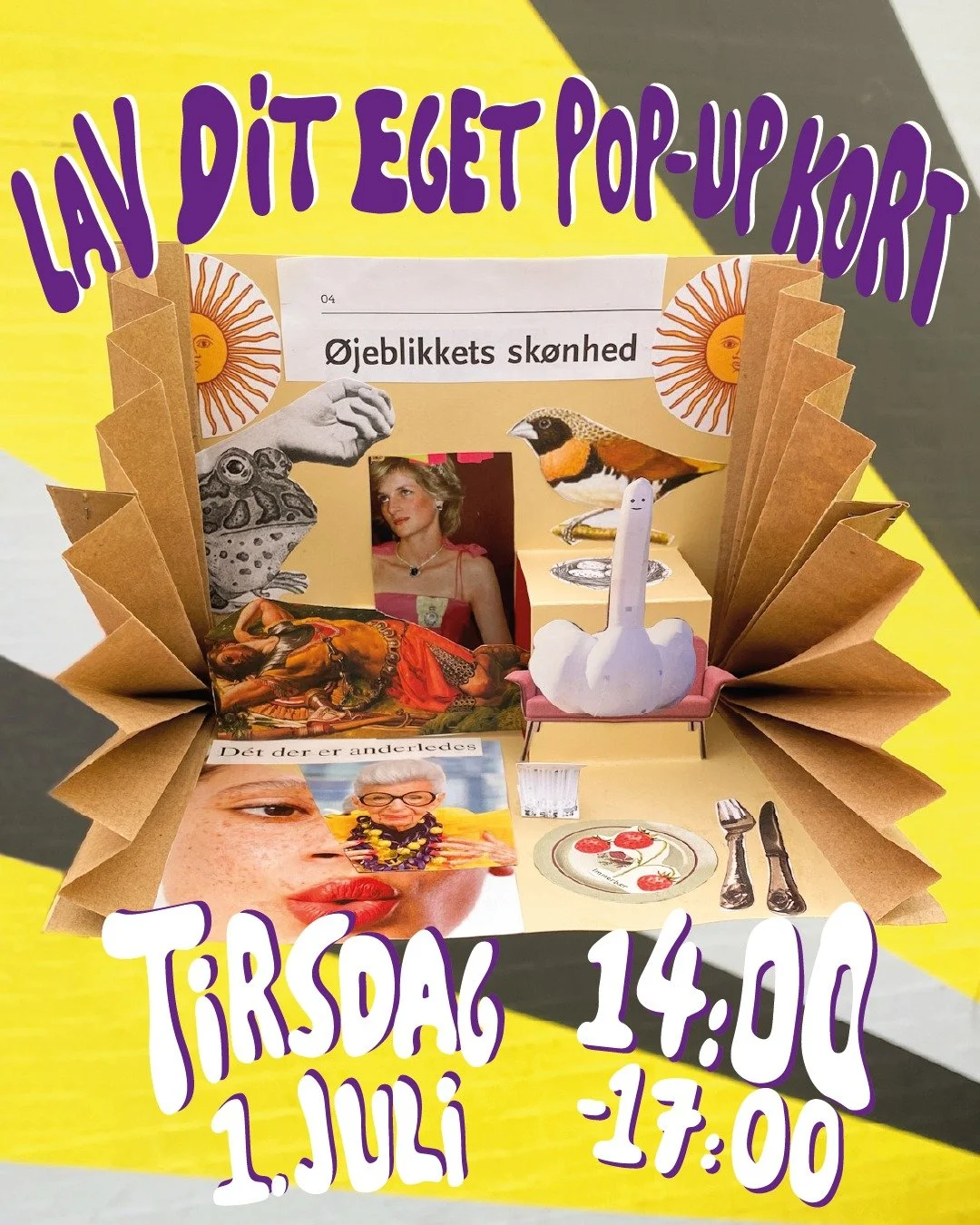 🎨 Kreativt v&aelig;rksted i Frodes Folkehus! ✂️

Tirsdag den 1. juli &aring;bner vi d&oslash;rene til endnu et kreativt v&aelig;rksted i Frodes Folkehus. Her kan du l&aelig;re at lave unikke pop-up kort &ndash; de der sjove, overraskende kort hvor n
