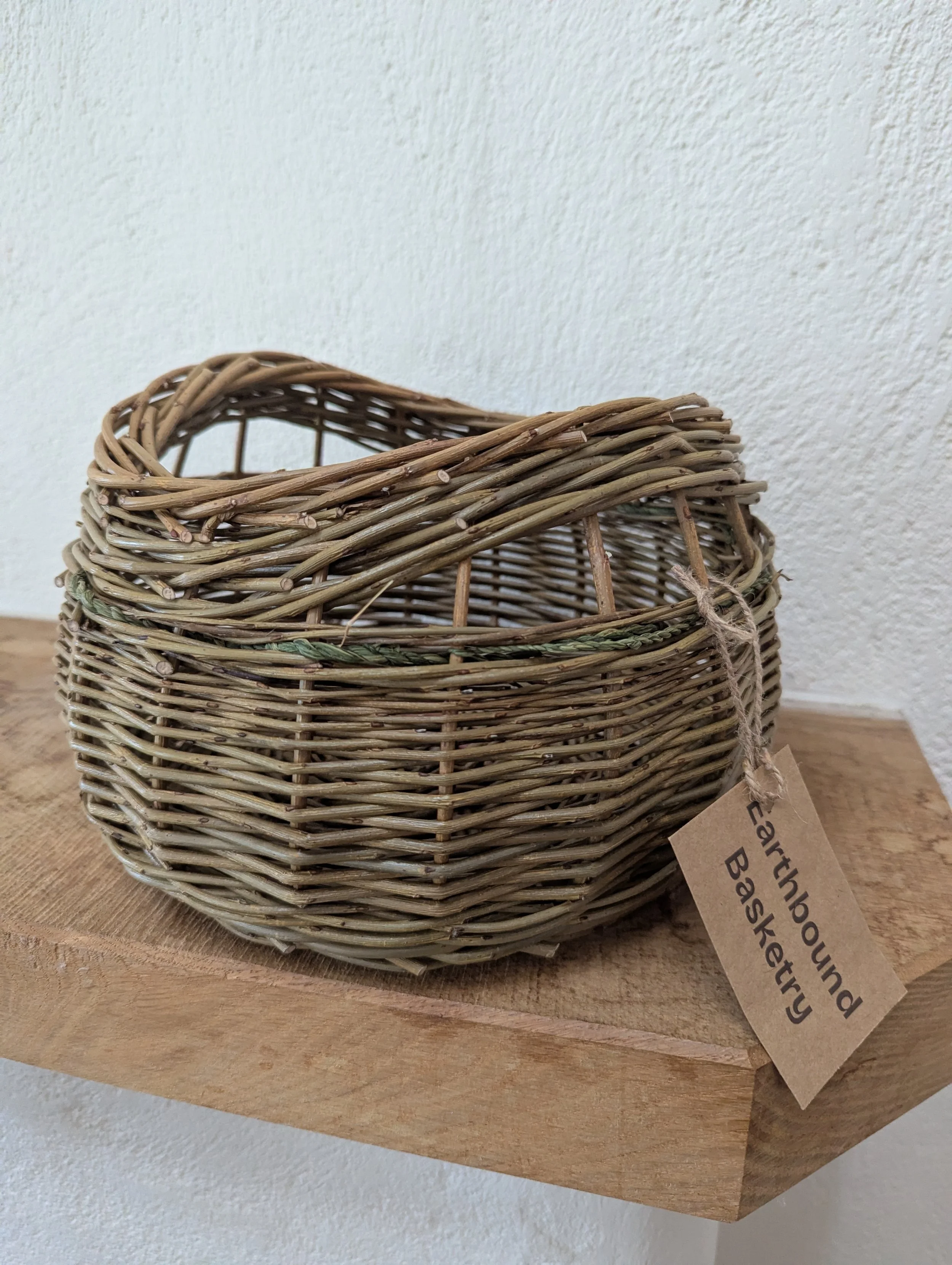 Storage Basket with Crocosmia
