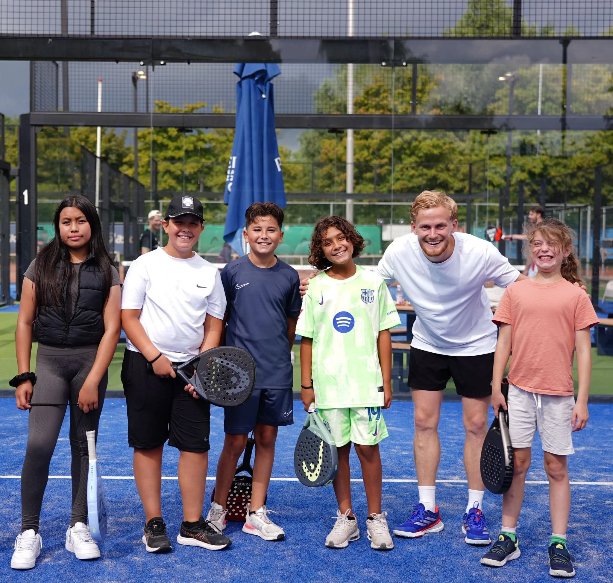 Padelkamp, padeldagen voor kinderen