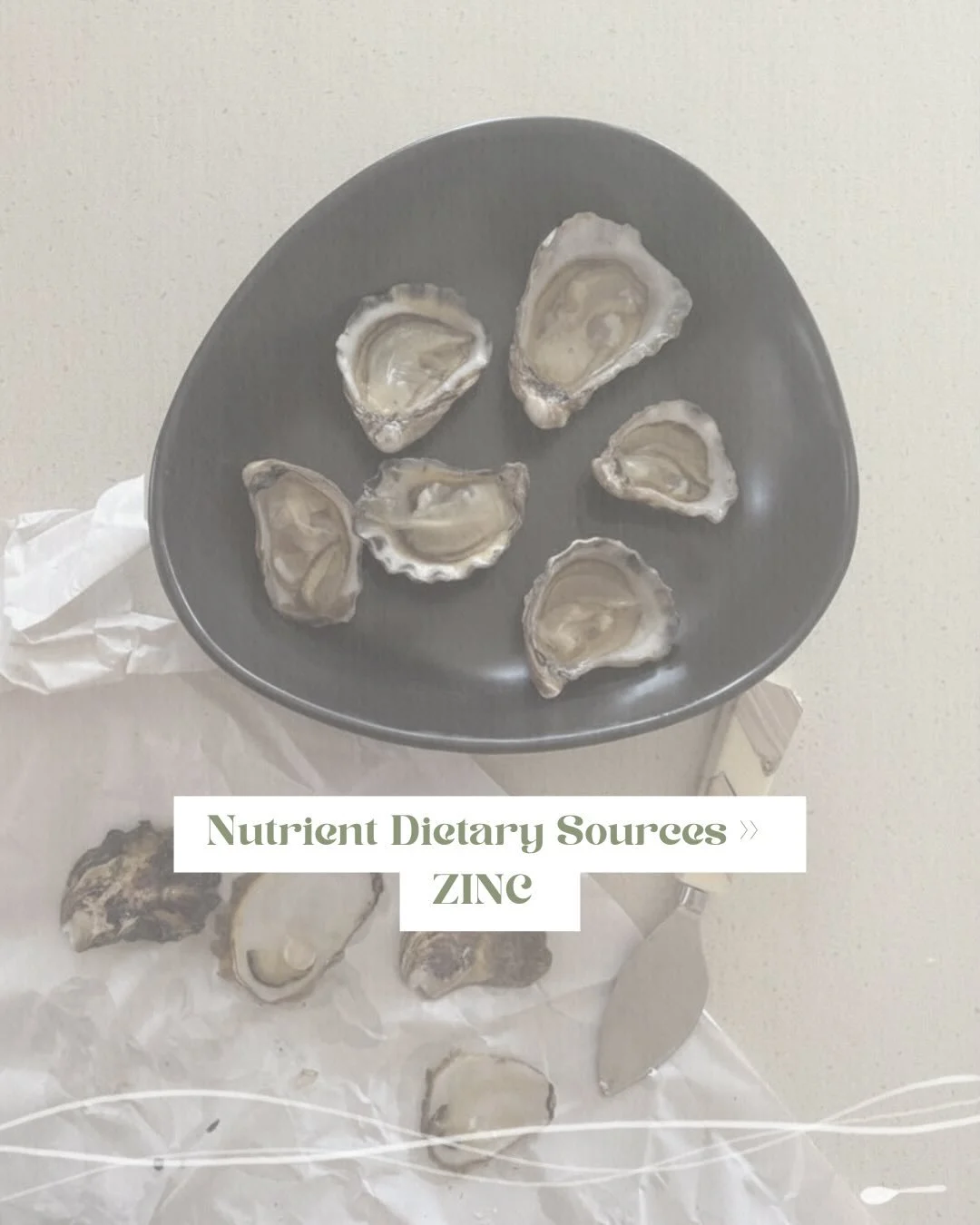 Nutrient Dietary Sources >> ZINC

The first of my mini series to help navigate nutrient depletion and ensure this winter you&rsquo;re staying on top of your health, along with your family&rsquo;s

Starting with Zinc, an important mineral for im