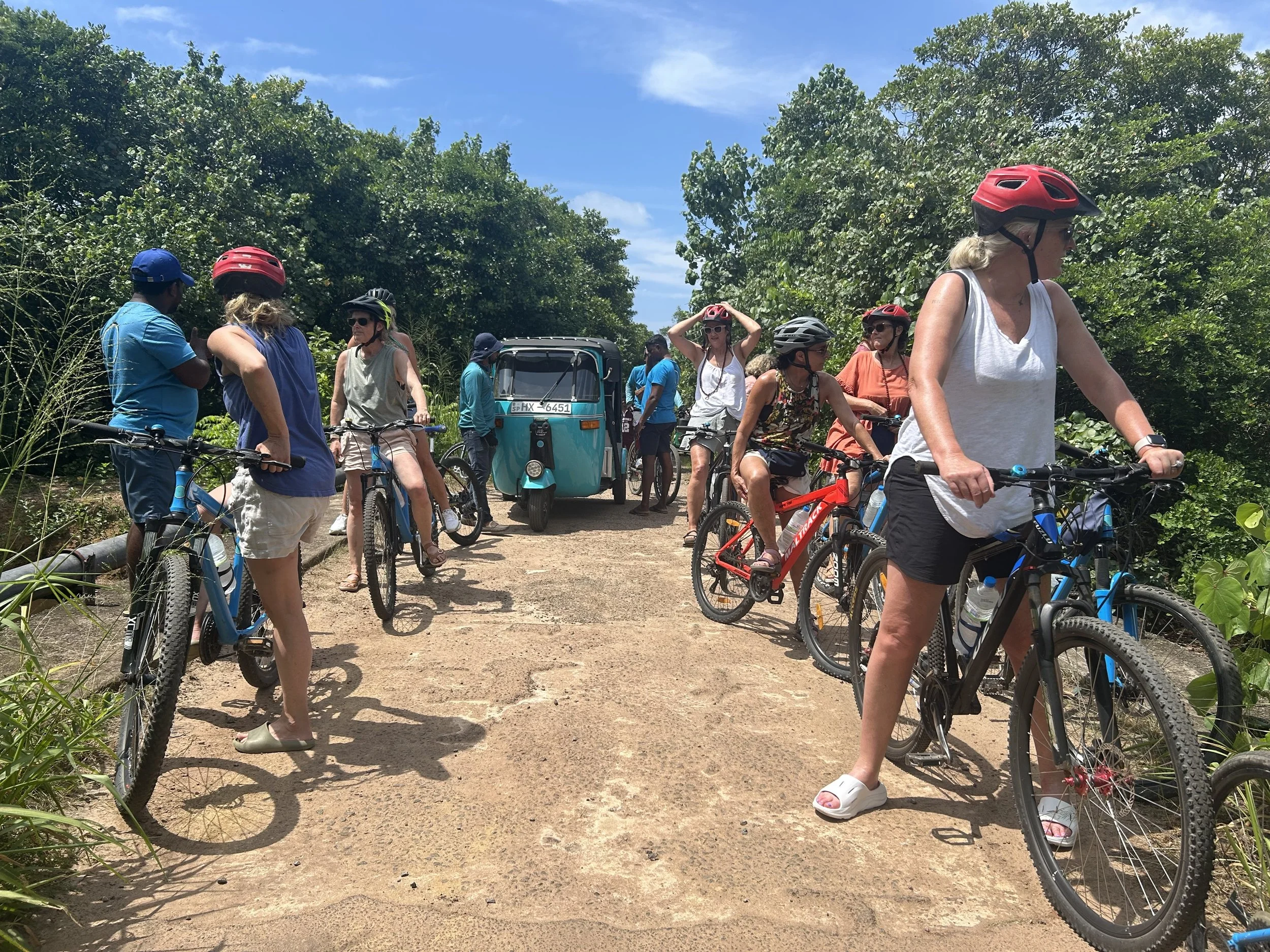 A bike tour in southern sri lanka