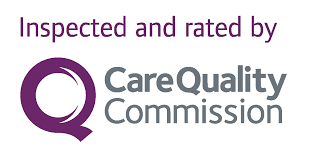 CareQuality Commission logo with purple Q and gray text