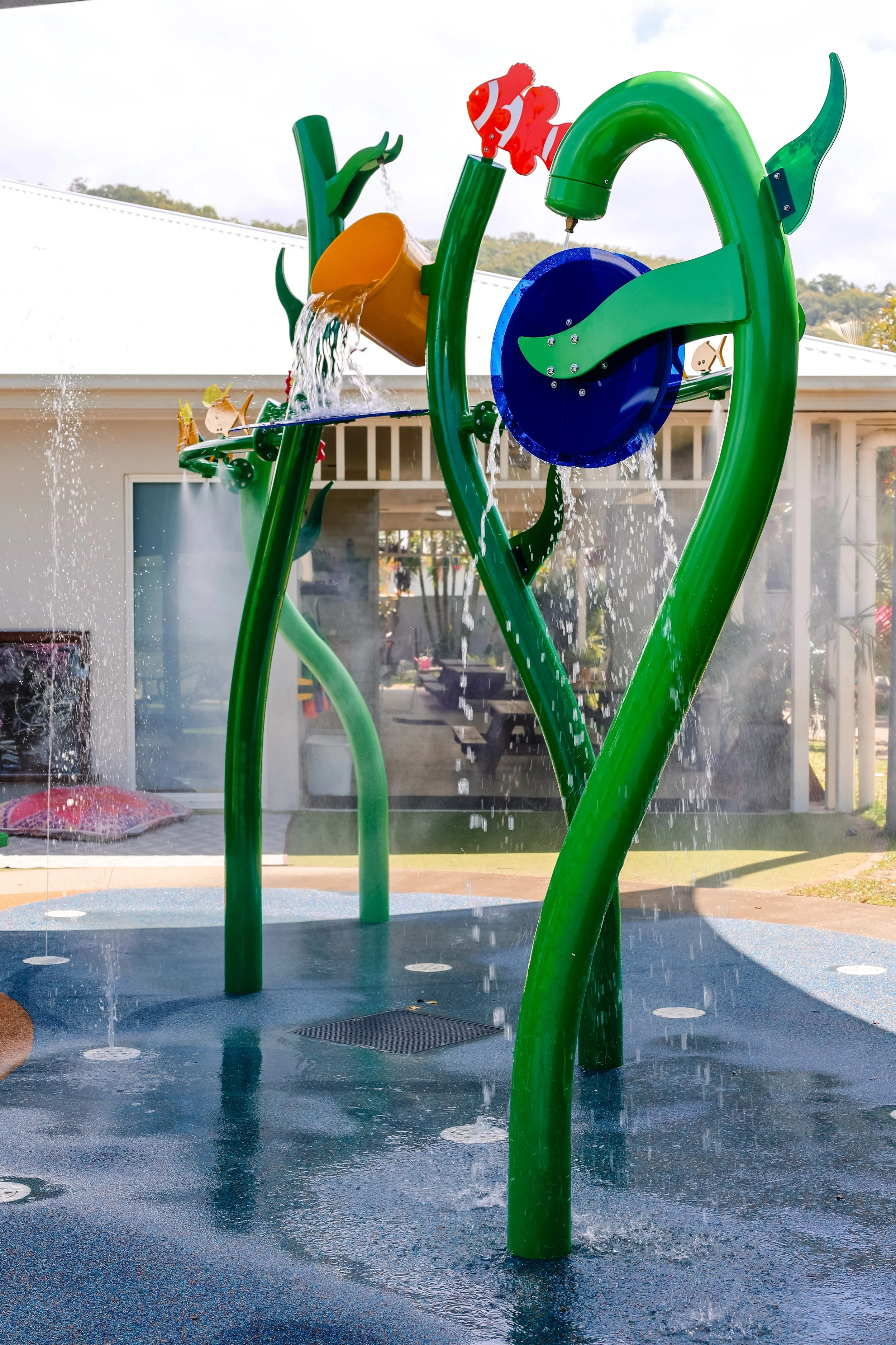 Our New Playscape &amp; Water Park Are Ready for Fun!