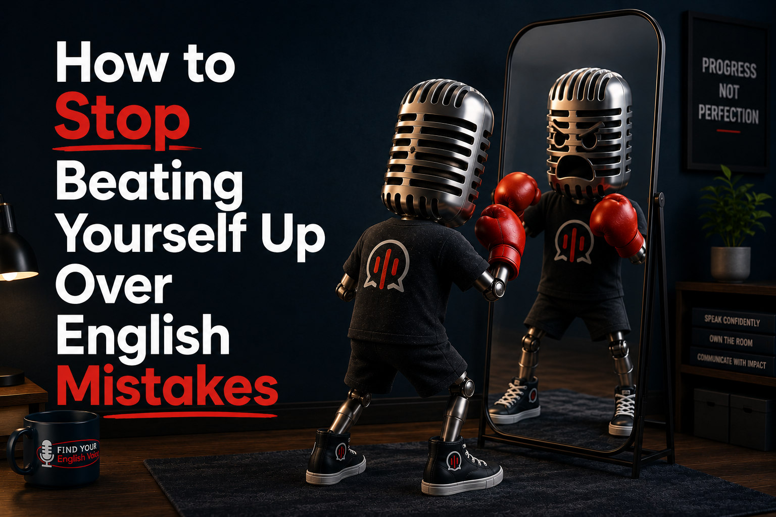 How to Stop Beating Yourself Up Over English Mistakes