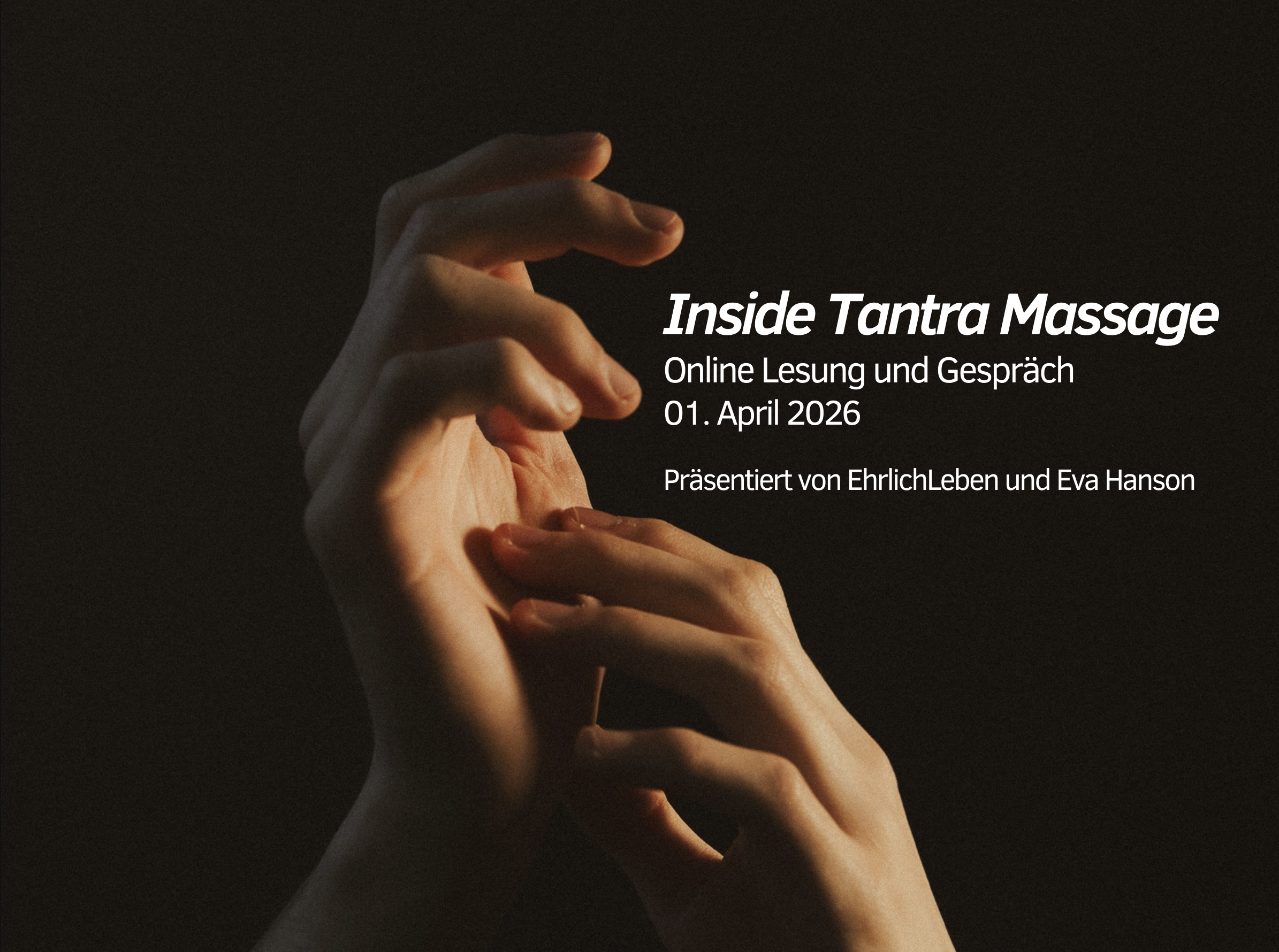 Lustvolle Leiblichkeit 1.4.2026, 18.30 Uhr