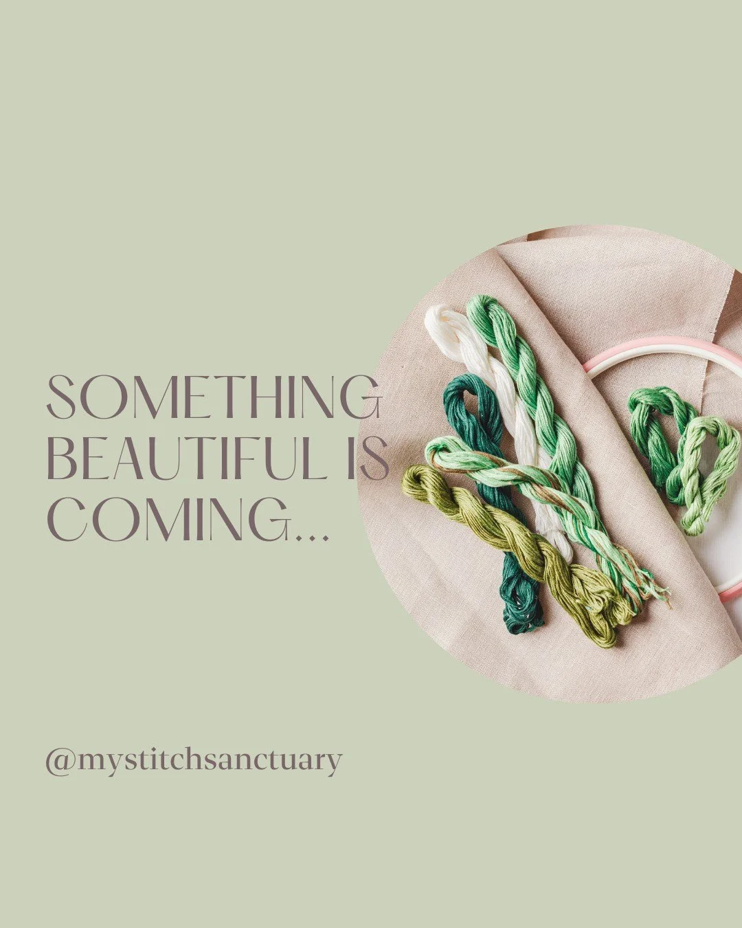 🕯️ As the year draws to a gentle close, something beautiful is quietly taking shape for the new stitching year&hellip;
No rush. No noise. Just a small glow of anticipation in the winter stillness.
More soon, lovely stitchers. 🌿

#slowstitching #win
