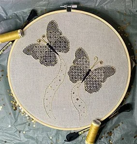 Blackwork Butterflies