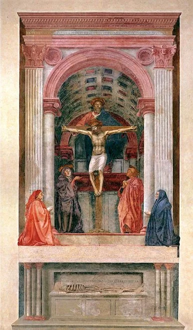 masaccio la santísima trinidad