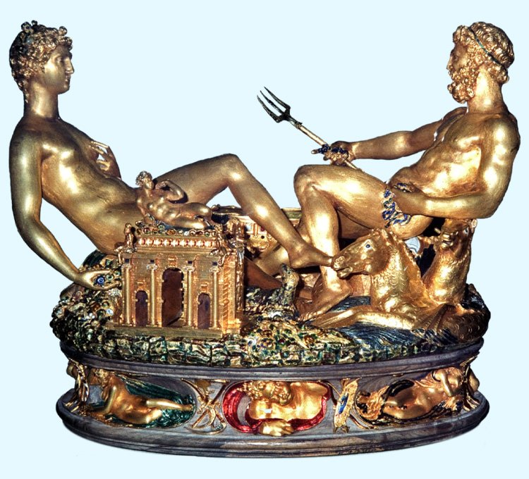 benvenuto cellini salero de Francisco I