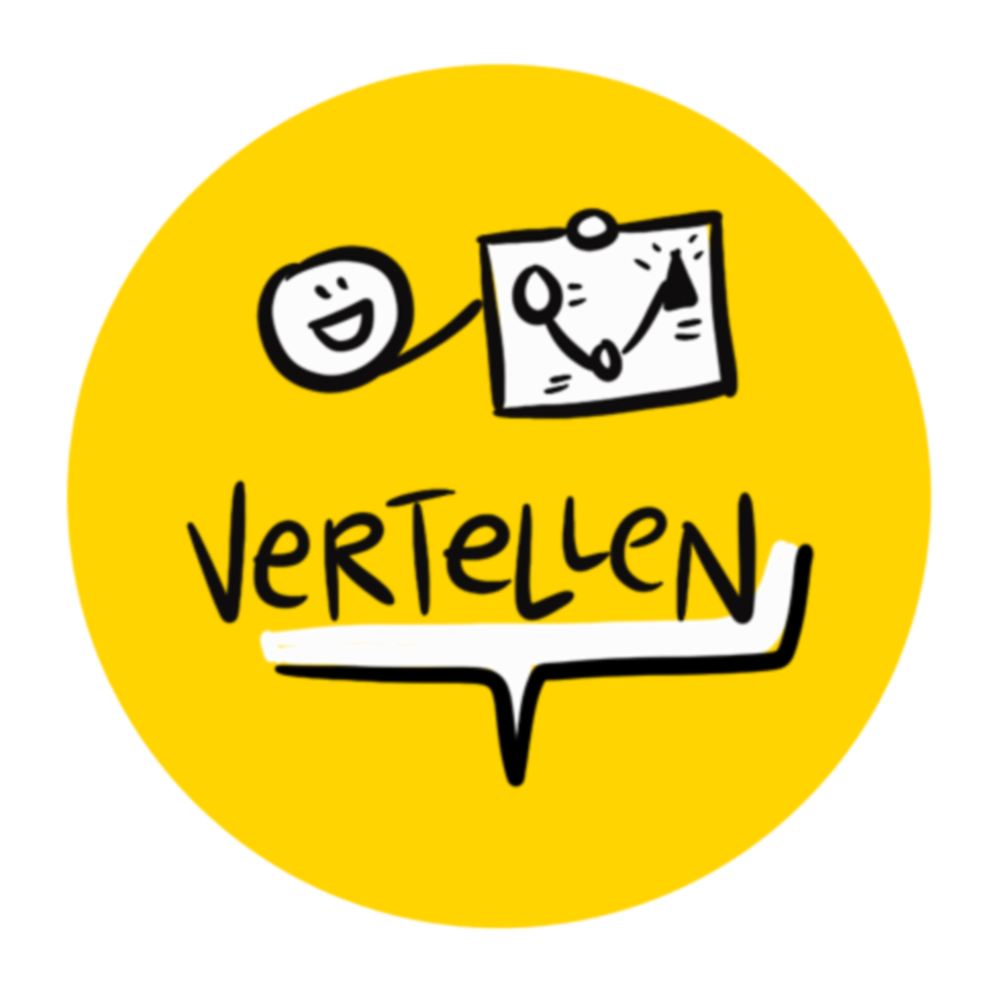 Vertellen met zakelijk tekenen