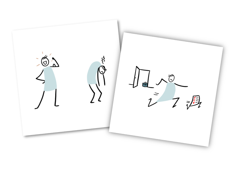 Serie visuals voor video Helena Reijnierse