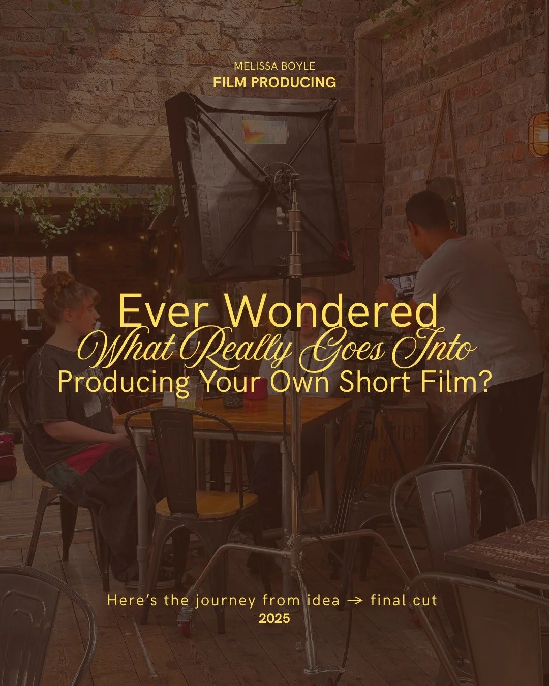 Ever dreamed of making your own short film but not sure where to start?

From idea &rarr; script &rarr; production &rarr; post &rarr; premiere, creating a short film is a wild, rewarding ride.

In this post, I&rsquo;m breaking down the behind-the-sce