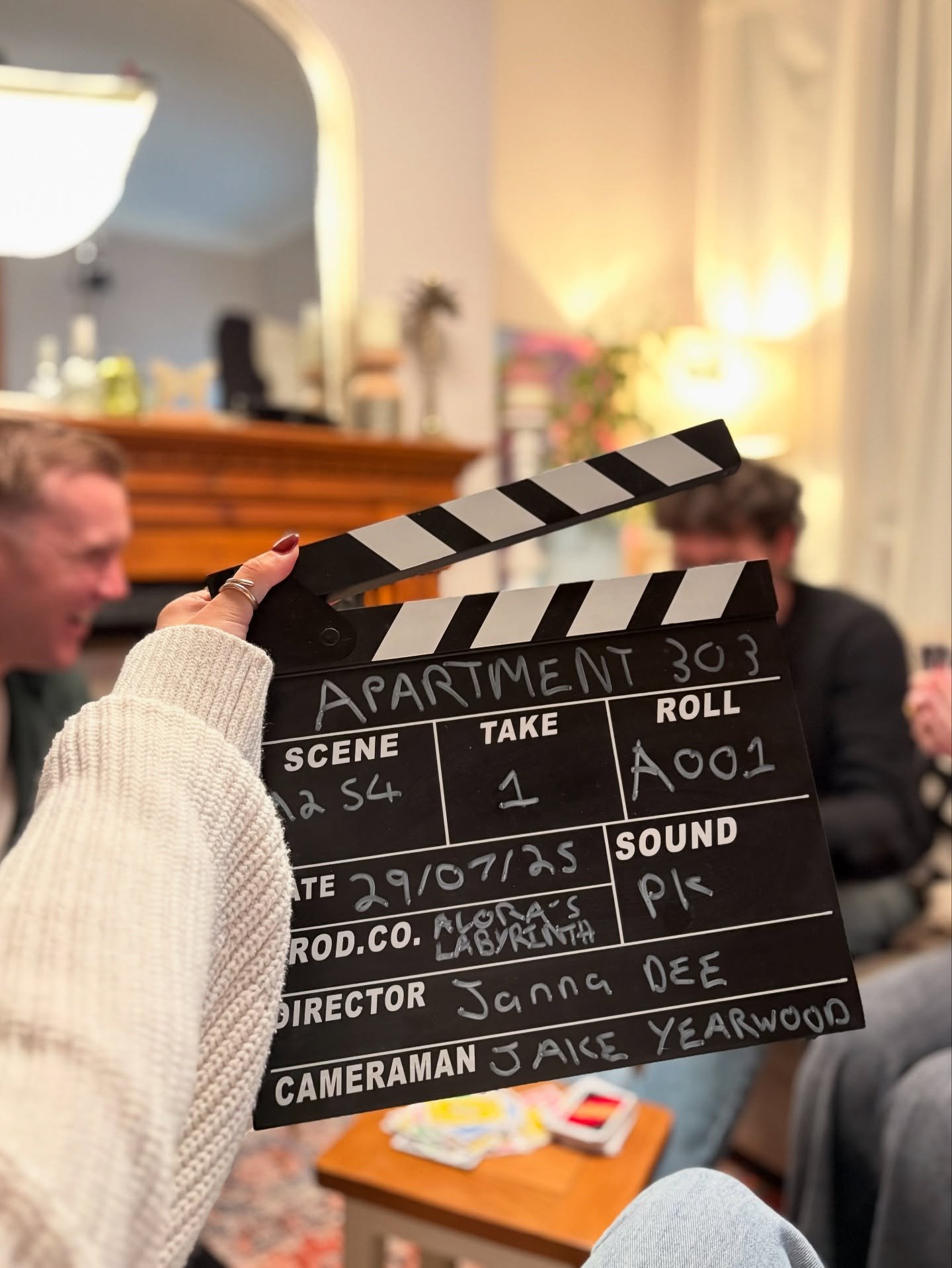 What a journey that last year and half has been working on APARTMENT 303. We&rsquo;ve worked with THE BEST cast and crew and we&rsquo;re so grateful to each and every one of you for putting the passion, time and energy into your work 💖 It&rsquo;s be