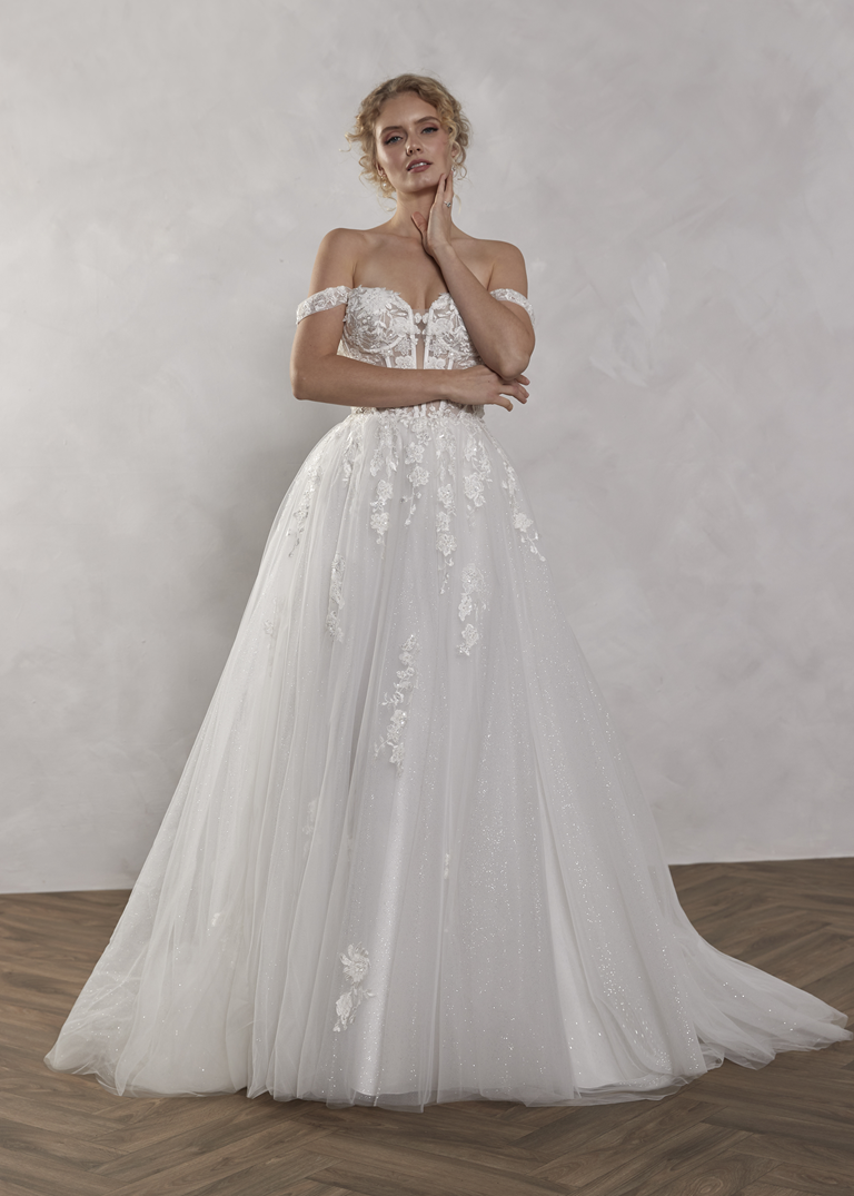 Romantica Christa - A-Line Wedding Dress