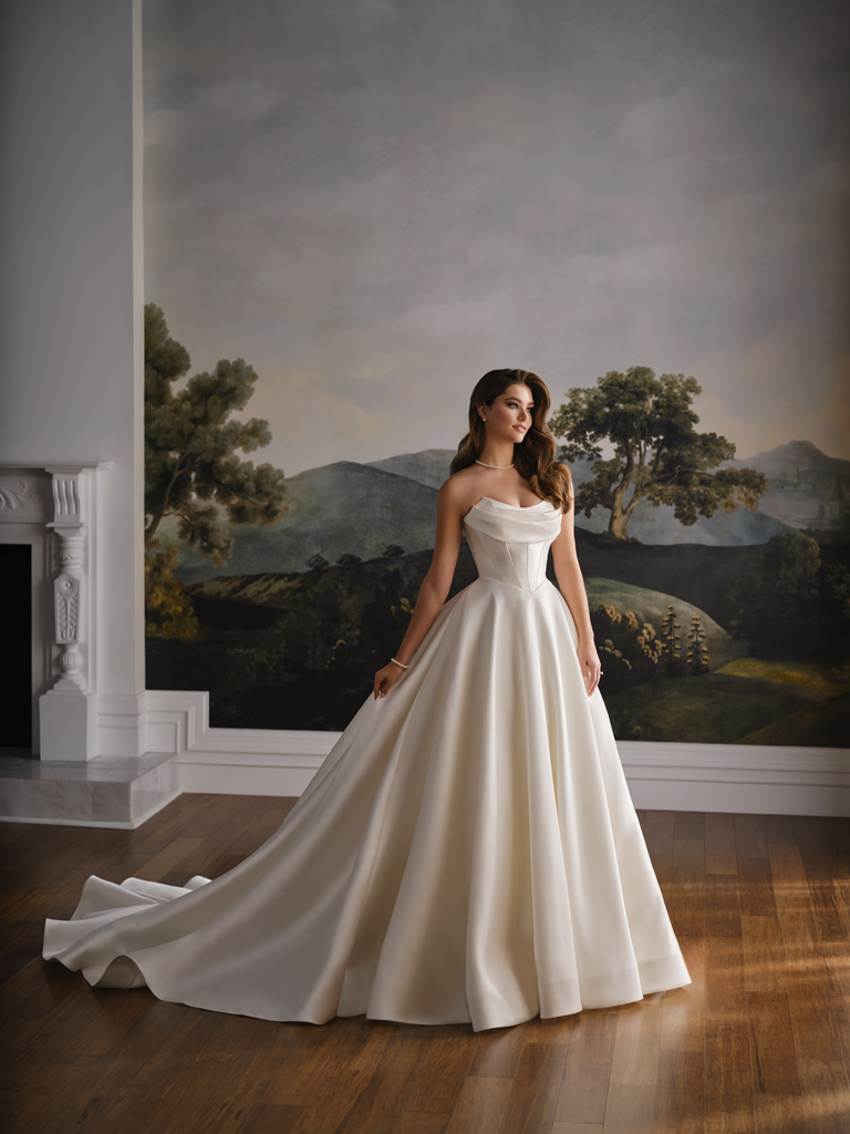 Martin Thornburg Murphey - Mikado Ball Gown Wedding Dress