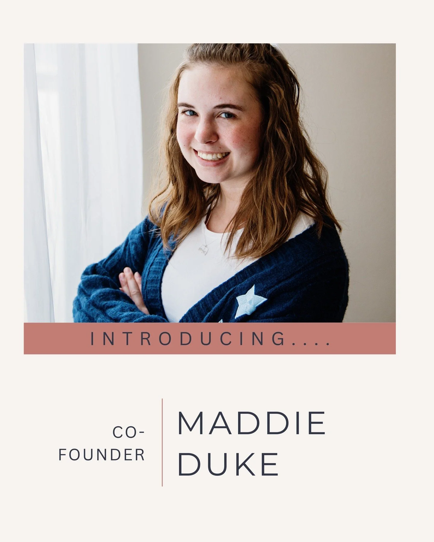 Introducing our other co-founder, Maddie Duke!

Maddie is a talented behavior analyst who loves applying the science of behavior to marketing and culture.

Outside of behavior analysis, Maddie enjoys being creative, reading fantasy and romance novels