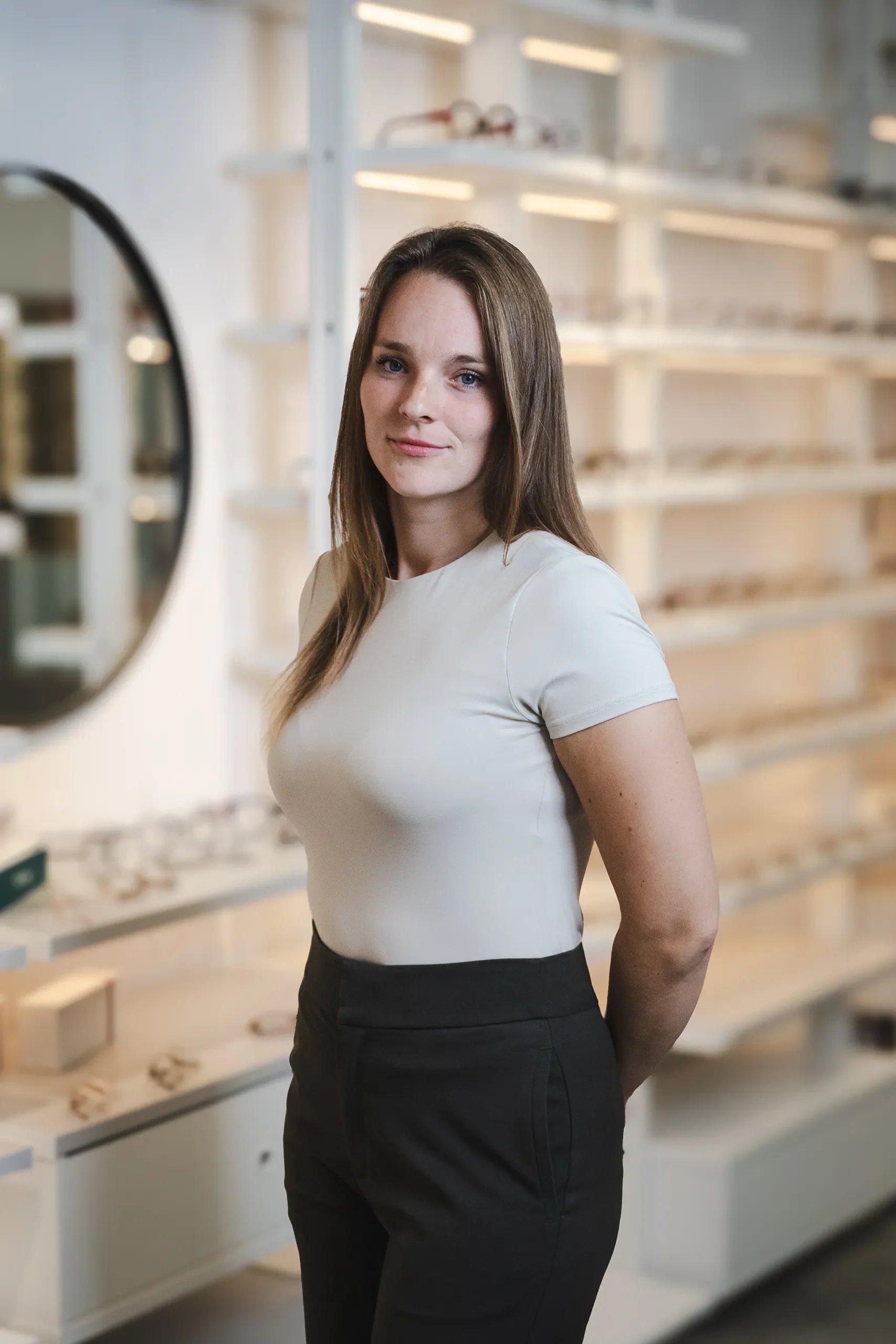 Paula Krigovská, optometristka a spolumajiteľka Optiky Krigovsky Poprad