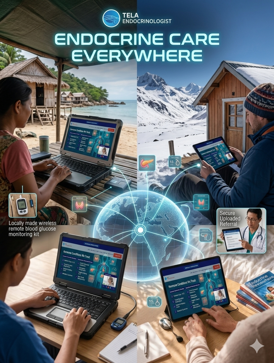 Endocrine Care from Anywhere: Understanding Teleendocrinology