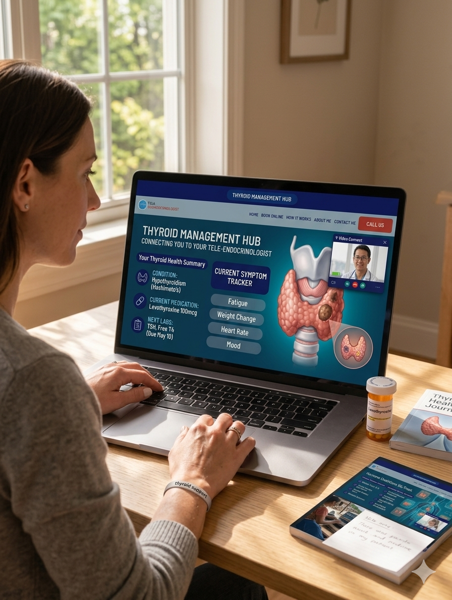 A Teleendocrinologist Can Help If You Are Struggling with Thyroid Issues